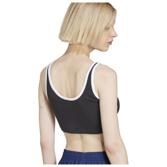 Adidas Γυναικεία αμάνικη μπλούζα Adicolor 3-S Cropped Tank Top